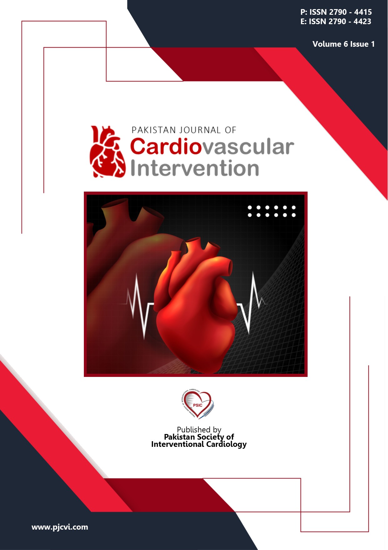 					View Vol. 6 No. 1 (2026): Pakistan Journal of Cardiovascular Interventions
				